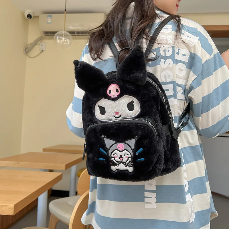 Sanrio аниме My Melody Kuromi Cinnamoroll Hello Kitty Pom пурин полако плюшевый рюкзак для детей милые игрушки
Sanrio аниме My Melody Kuromi Cinnamoroll Hello Kitty Pom пурин полако плюшевый рюкзак для детей милые игрушки