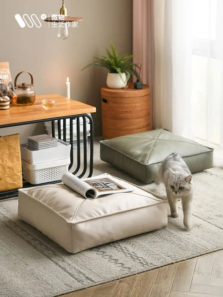 Futon Cushion Floor Floor Meditation Cushion Leather Japanese Tatami Floating Window Household Living Room Lazy Sofa Cushion
Futon Cushion Floor Floor Meditation Cushion Leather Japanese Tatami Floating Window Household Living Room Lazy Sofa Cushion