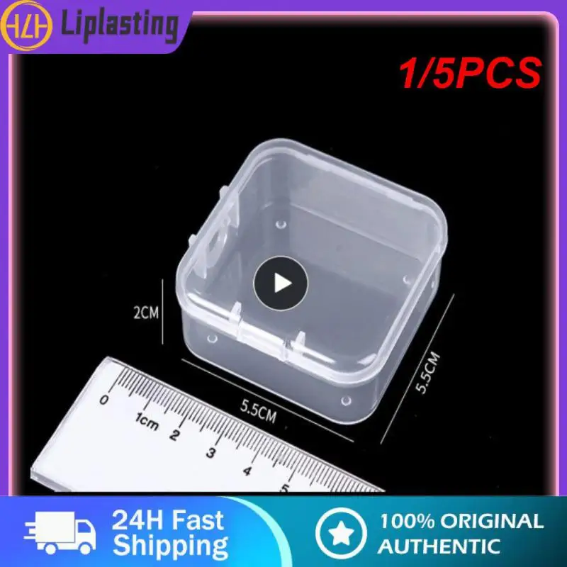 1/5PCS Mini Jewelry Storage Case Strong Jewelry Storage Case Container Small Items Packing Boxes Storage Boxes
1/5PCS Mini Jewelry Storage Case Strong Jewelry Storage Case Container Small Items Packing Boxes Storage Boxes