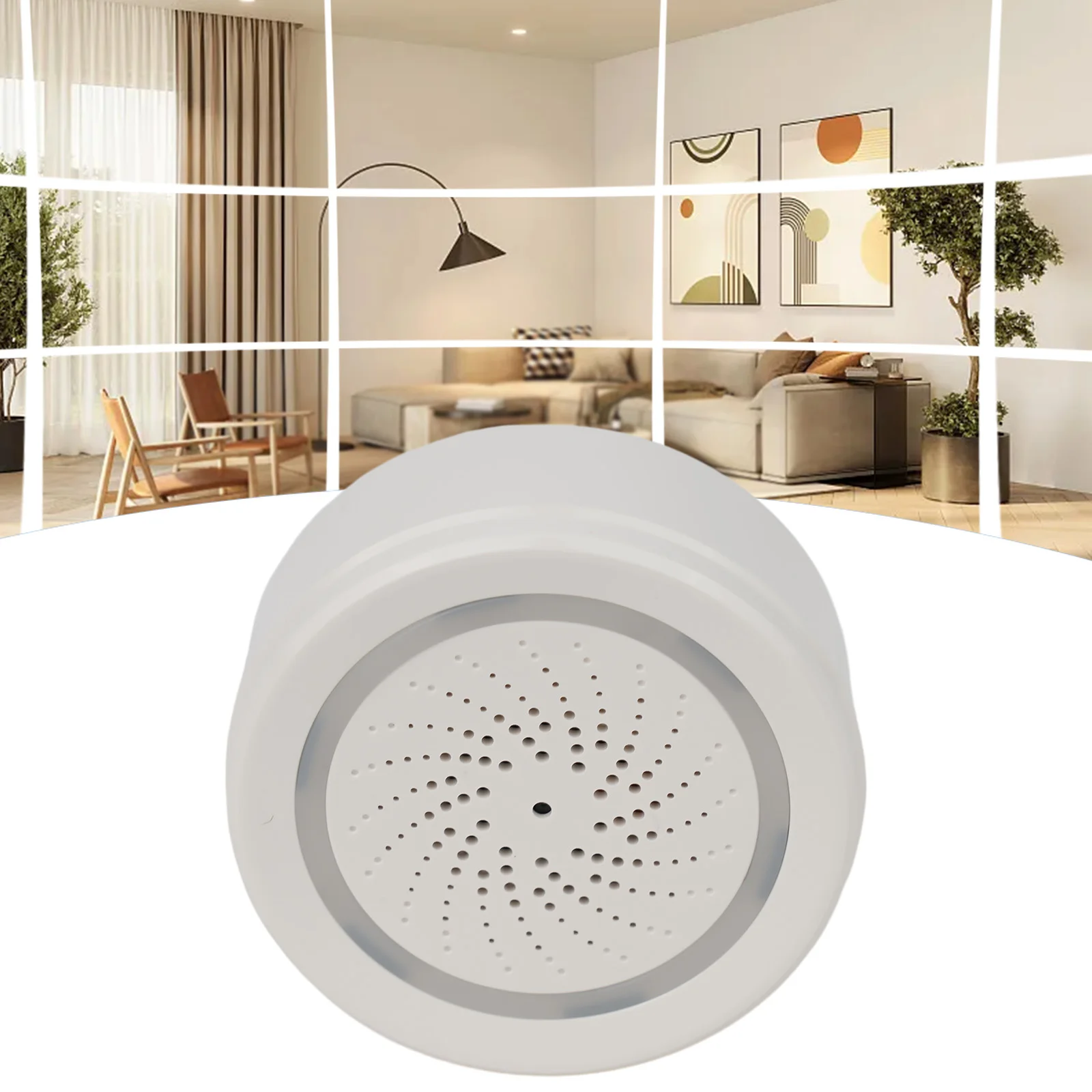 ForTuya WiFi Alarm Siren 100dB With Temperature And Humidity Sensor Strobe Light Pre-loaded 18 Kinds Of Optional Alarm Sound
ForTuya WiFi Alarm Siren 100dB With Temperature And Humidity Sensor Strobe Light Pre-loaded 18 Kinds Of Optional Alarm Sound
