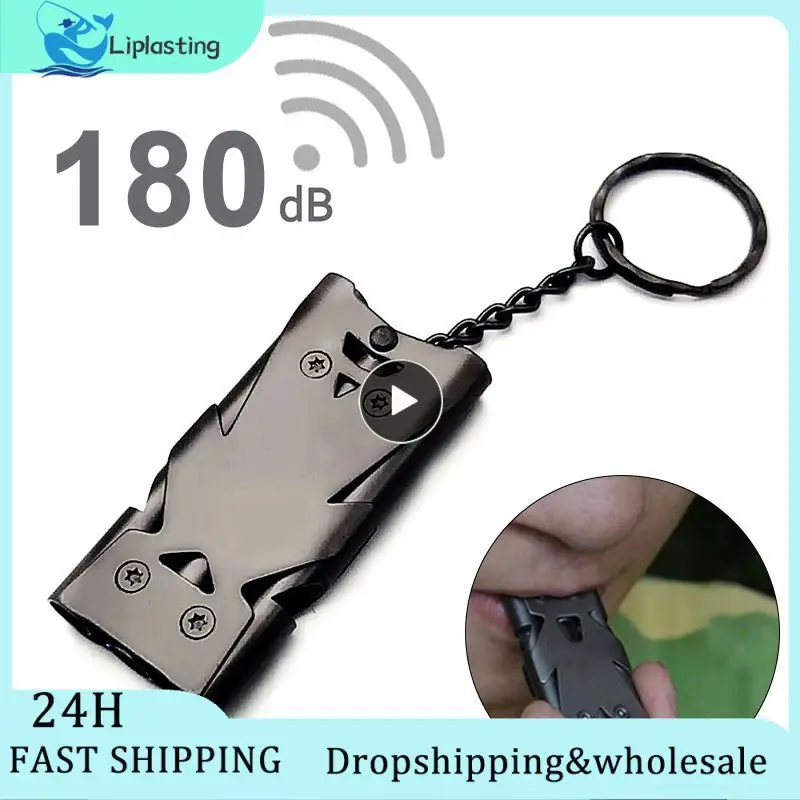 Portable Whistle Stainless Steel High Decibel Triple Pipe Outdoor Life-Saving Emergency SOS Survival Whistle Keychain
Portable Whistle Stainless Steel High Decibel Triple Pipe Outdoor Life-Saving Emergency SOS Survival Whistle Keychain
