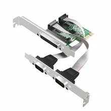 PCIe Serial And Parallel Port Card Built-in 2S1P Serial Port Card Desktop PCI-E1 Parallel 2 Serial Port Card
PCIe Serial And Parallel Port Card Built-in 2S1P Serial Port Card Desktop PCI-E1 Parallel 2 Serial Port Card