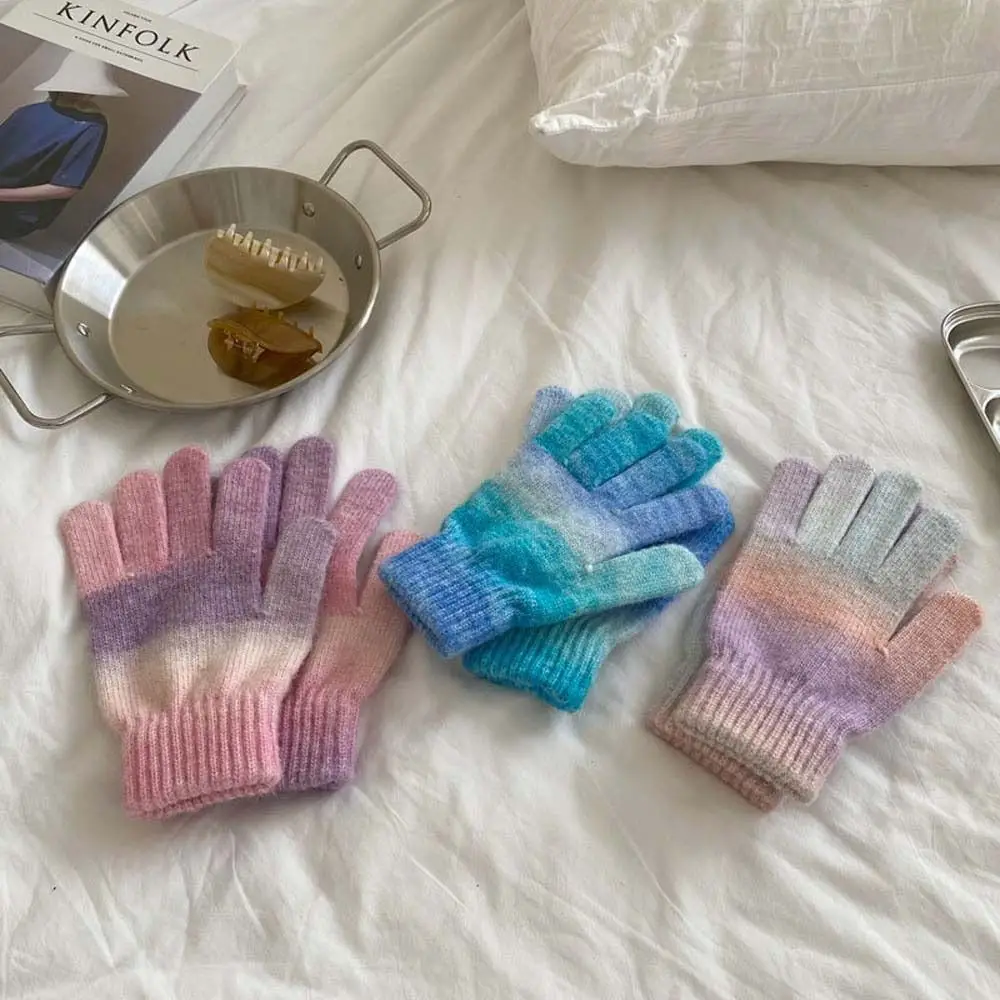 Keep Warm Adult Knitted Thick Gradient Winter Gloves Warm Mittens Women Gloves Five Fingers Gloves
Keep Warm Adult Knitted Thick Gradient Winter Gloves Warm Mittens Women Gloves Five Fingers Gloves