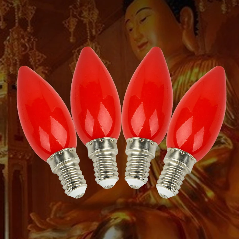 LED Altar Bulb E12/E14 Red Candle Buddha Lamp Temple Decorative Lamp Buddha Bead Decorative Lamp LED Candle Bulb Home Decor New
LED Altar Bulb E12/E14 Red Candle Buddha Lamp Temple Decorative Lamp Buddha Bead Decorative Lamp LED Candle Bulb Home Decor New
