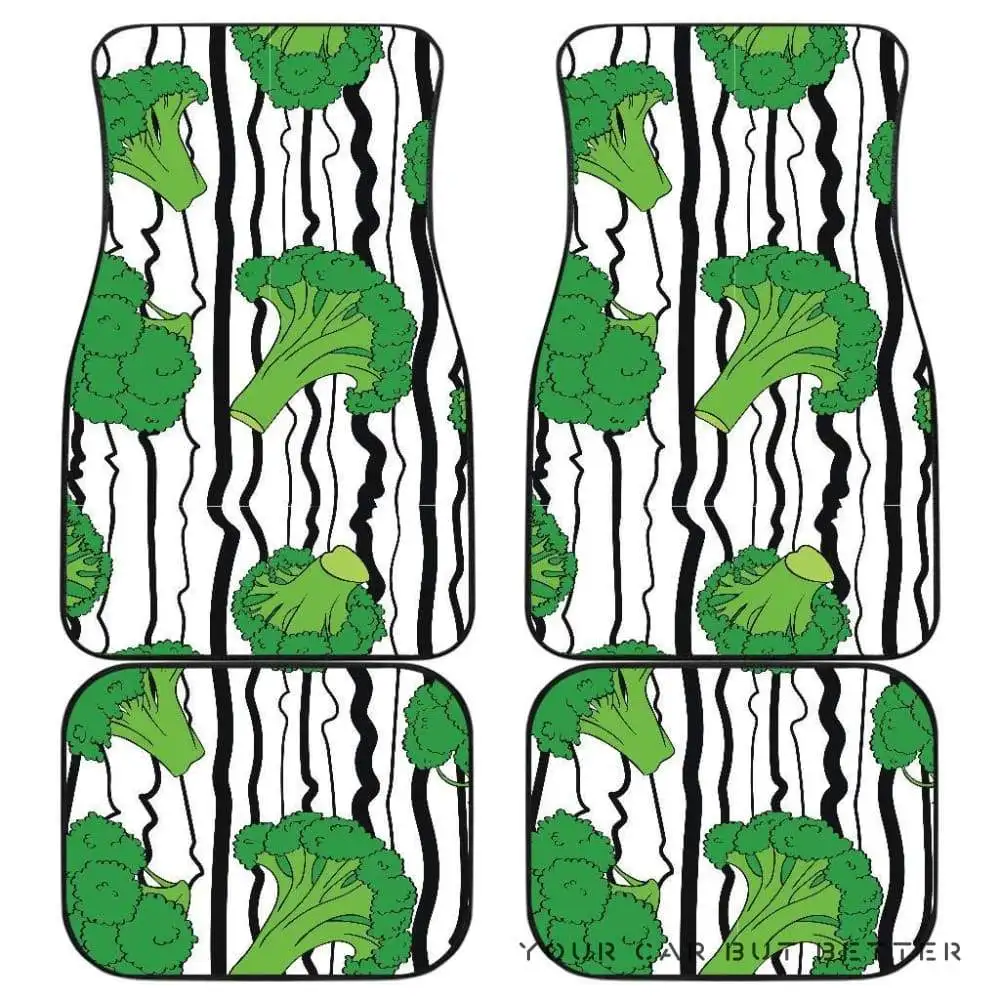 Car Floor Mats Broccoli Art Pink Green Seamless Carpet Floor Mats for Cars, Auto Interior Decorative Accessory Anti Slip
Car Floor Mats Broccoli Art Pink Green Seamless Carpet Floor Mats for Cars, Auto Interior Decorative Accessory Anti Slip