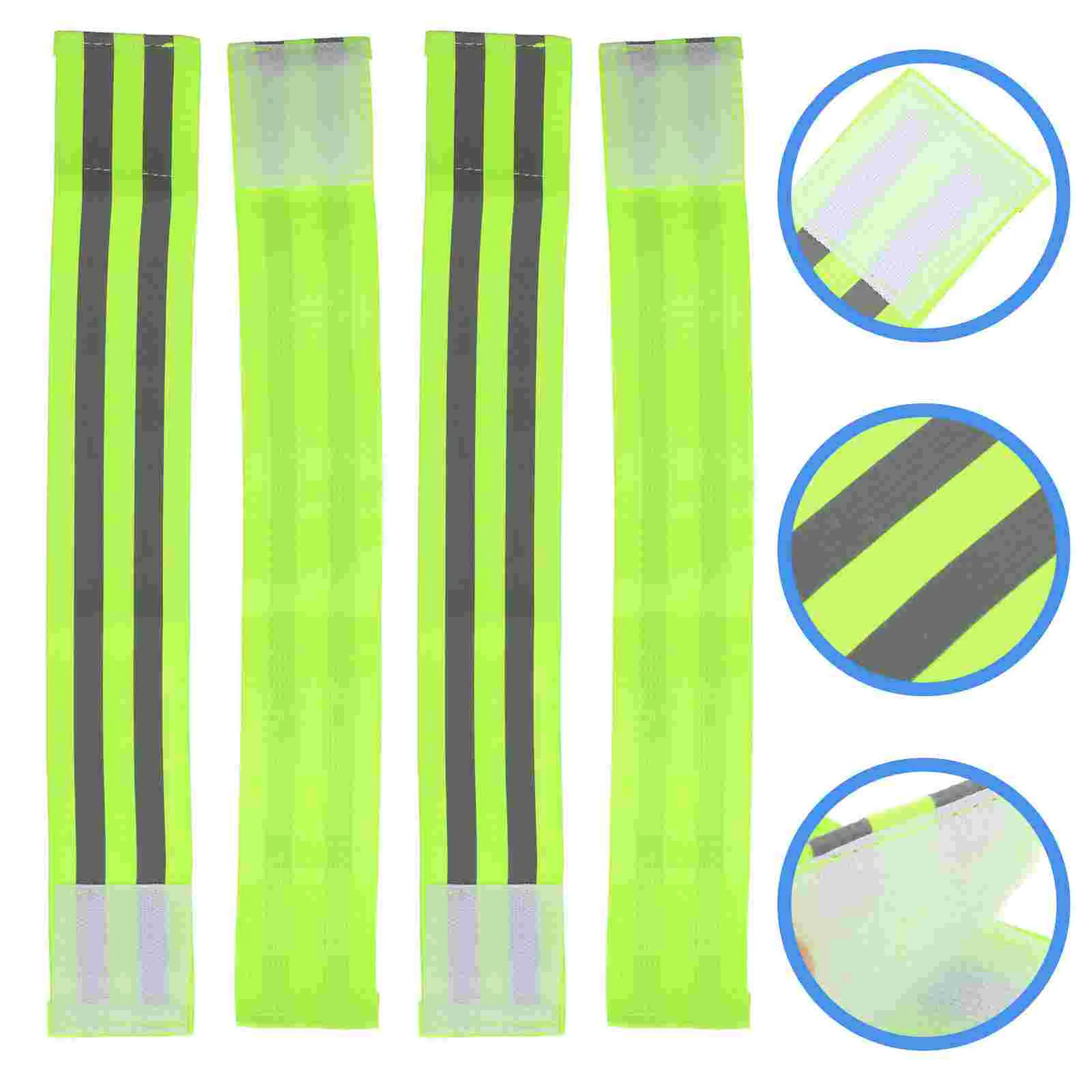 4 Pcs Reflective Wrist Strap Fitness Armbands Creative Night Safety Wristbands High Visibility Walking Straps
4 Pcs Reflective Wrist Strap Fitness Armbands Creative Night Safety Wristbands High Visibility Walking Straps