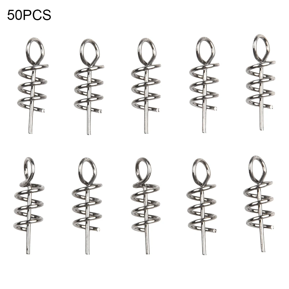 Lure Spring Pin 50 Pack Lock Needle Soft Bait With Crank Hook Stainless Steel Fishing Lure Pogo Pins Fishing Tackle Accessories
Lure Spring Pin 50 Pack Lock Needle Soft Bait With Crank Hook Stainless Steel Fishing Lure Pogo Pins Fishing Tackle Accessories