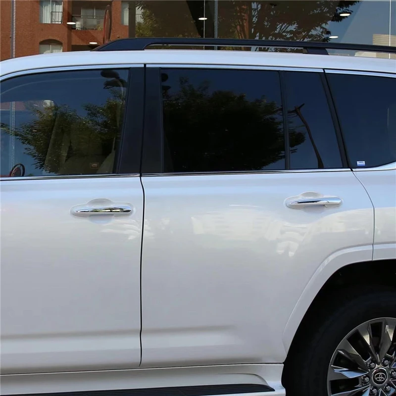 WELKINRY для Toyota Land Cruiser J300 2022 2023 ABS, хромированный наружный корпус автомобиля, дверная ручка, крышка, отделка
