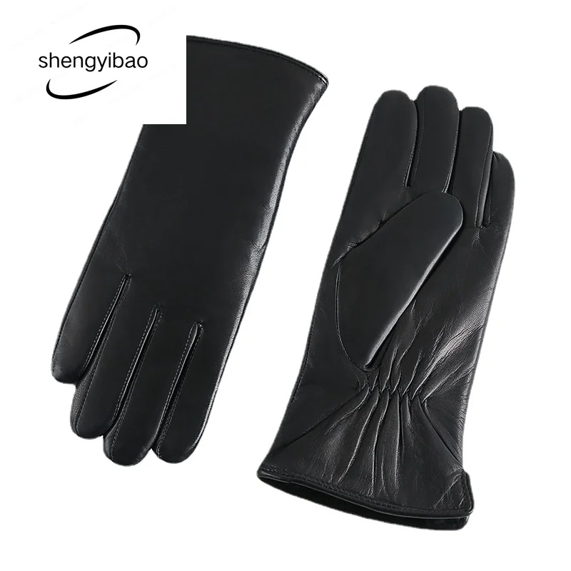Women's Sheep Shearing Fur One Lining Thick Leather Winter Warm Plus Velvet Windproof Gloves
Women's Sheep Shearing Fur One Lining Thick Leather Winter Warm Plus Velvet Windproof Gloves