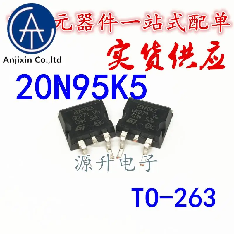 10 шт. 100% оригинальный новый 20N95K5/STB20N95K5 SMD TO263 полевая трубка с МОП-эффектом 950 в А
10 шт. 100% оригинальный новый 20N95K5/STB20N95K5 SMD TO263 полевая трубка с МОП-эффектом 950 в А