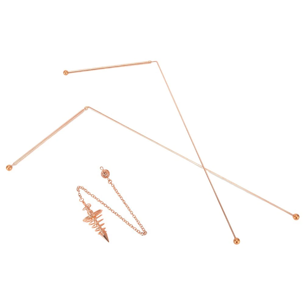 Copper Probe 2 Sticks Copper Probe Detector Rod Double Round-ball Head For Divination For Water Treasure Finding
Copper Probe 2 Sticks Copper Probe Detector Rod Double Round-ball Head For Divination For Water Treasure Finding