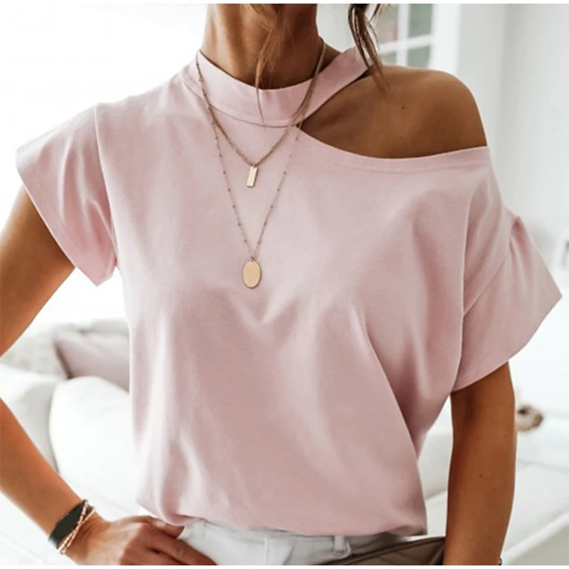 2021 Summer Women Tops Casual Short Sleeve Tshirt Fashion Korean Solid Color Harajuku Sexy Vintage Tops Female Oversized Clothes
2021 Summer Women Tops Casual Short Sleeve Tshirt Fashion Korean Solid Color Harajuku Sexy Vintage Tops Female Oversized Clothes