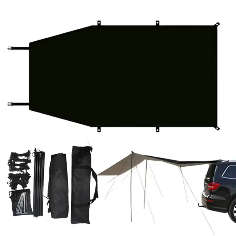 

Car Awning Suv Tailgate Tent Awning Shade Pull Out Tent Shelter Side Extension Car Camping Accessories For Suv Truck Van