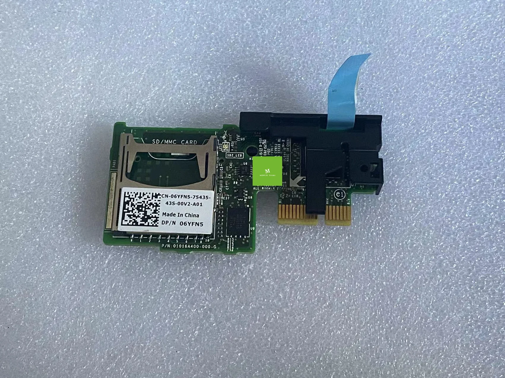 GENUINE FOR DELL R720 R620 R720xd Dual SD Card Module Reader 6YFN5 06YFN5
GENUINE FOR DELL R720 R620 R720xd Dual SD Card Module Reader 6YFN5 06YFN5