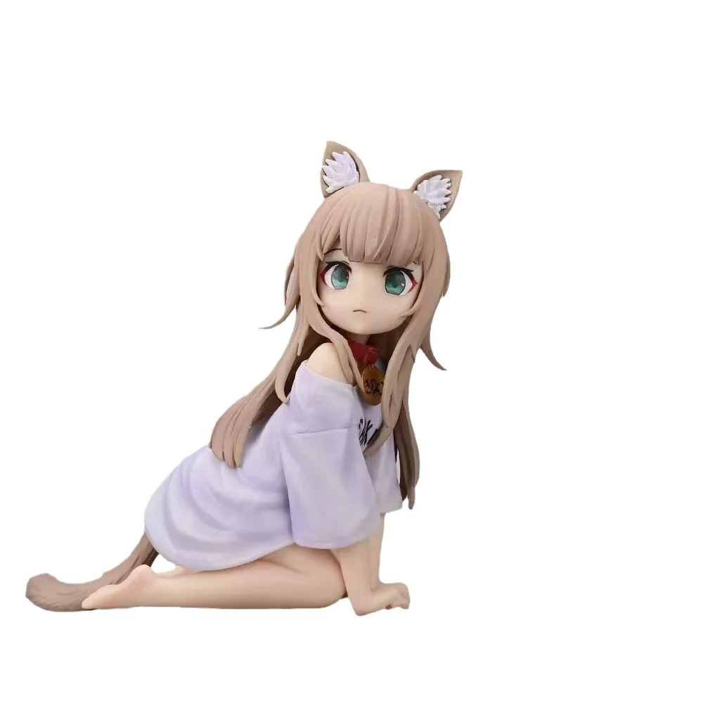 12cm Anime Cat Lady My Cat Is A Cute Girl Soybean Flour Kneeling PVC Action Figure Toy Model Doll Gifts
12cm Anime Cat Lady My Cat Is A Cute Girl Soybean Flour Kneeling PVC Action Figure Toy Model Doll Gifts