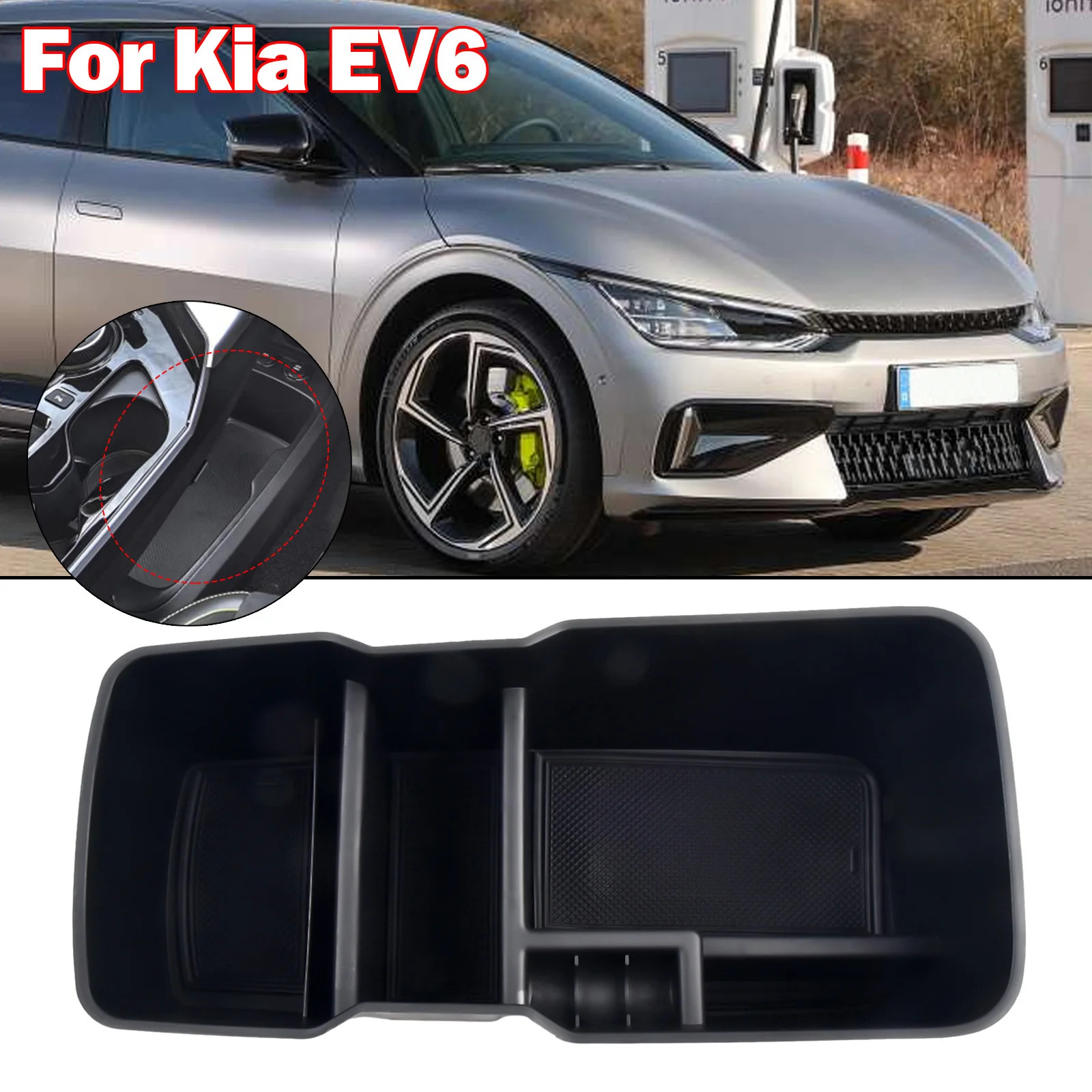 1PCS Fits For Kia EV6 2021-2023 Left-hand Drive Vehicles Central Control Storage Box Black ABS Interior Accessories Durable
1PCS Fits For Kia EV6 2021-2023 Left-hand Drive Vehicles Central Control Storage Box Black ABS Interior Accessories Durable