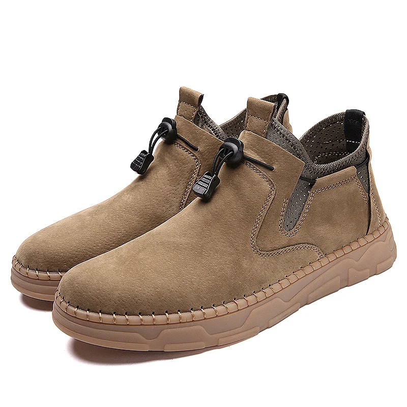 Hot Brand Handmade Leather Shoes Men Big Size 48 Breathable Men's Suede Loafers Comfortable Men Casual Shoes Sapatos Masculinos
Hot Brand Handmade Leather Shoes Men Big Size 48 Breathable Men's Suede Loafers Comfortable Men Casual Shoes Sapatos Masculinos