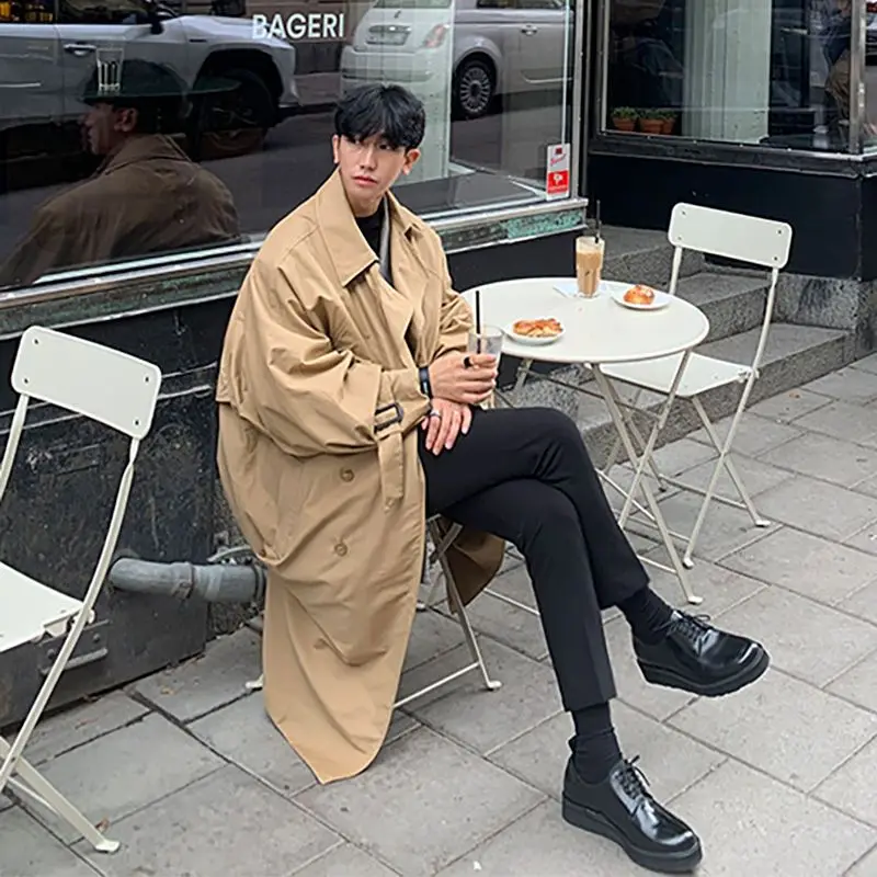 Overcoat Coat Outwear Long Sleeve Trench Coats Jacket Stylish Elegant Pocket Coat Long Coat Winter Wool Coat Slim Men Coat A93
Overcoat Coat Outwear Long Sleeve Trench Coats Jacket Stylish Elegant Pocket Coat Long Coat Winter Wool Coat Slim Men Coat A93