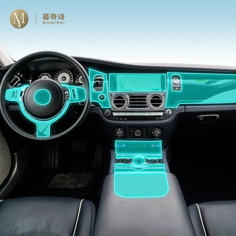 Черная защитная пленка для салона автомобиля Rolls-Royce 2010-2019, прозрачная самоклеящаяся пленка из ТПУ для рисования, устойчивая к царапинам
Черная защитная пленка для салона автомобиля Rolls-Royce 2010-2019, прозрачная самоклеящаяся пленка из ТПУ для рисования, устойчивая к царапинам
