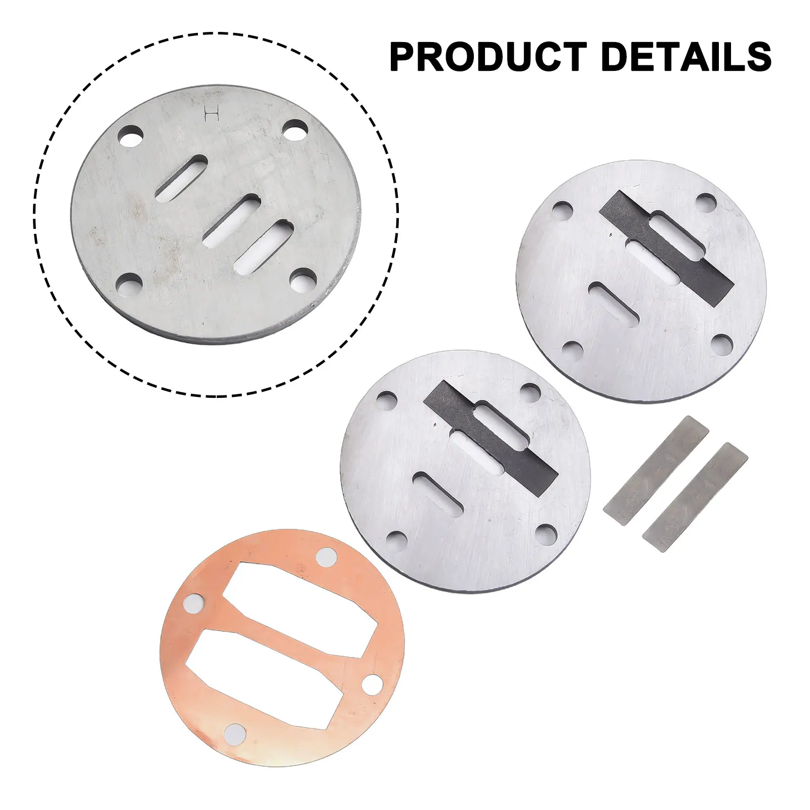 1 Set Tape Air Compressor Cylinder Valve Plate Hole To Hole 46mm Air Pump Fitting 51 Replacement For Air Compressor
1 Set Tape Air Compressor Cylinder Valve Plate Hole To Hole 46mm Air Pump Fitting 51 Replacement For Air Compressor