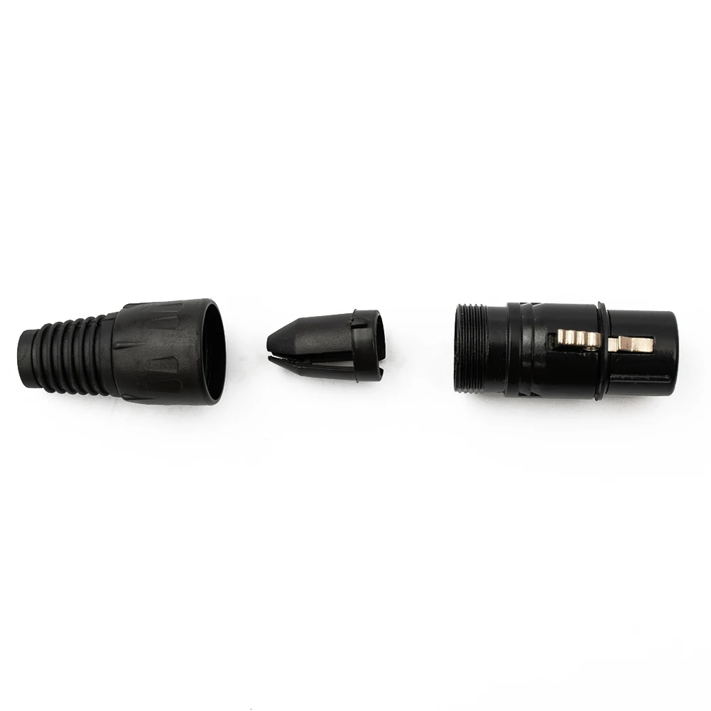 Snake Plug 3 Pin Female Connector Microphone Cable Upgrade 1.5*6.7cm 10pcs Arc Shape High Conductivity Iron Plastic
Snake Plug 3 Pin Female Connector Microphone Cable Upgrade 1.5*6.7cm 10pcs Arc Shape High Conductivity Iron Plastic