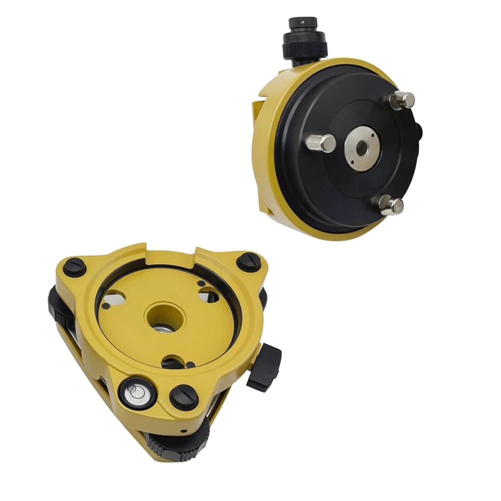 Fixed Adapter Yellow GPS Carrier Tool Swivel Base 3.5x Magnification For Prisms Sets Optical Mount Optical Plummet
Fixed Adapter Yellow GPS Carrier Tool Swivel Base 3.5x Magnification For Prisms Sets Optical Mount Optical Plummet