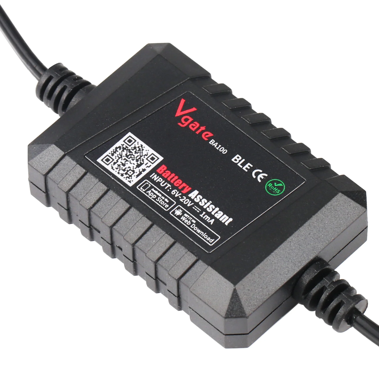 Vgate Battery Assistant BlueTooth 4.0 Wireless 6~20V Automotive Battery Load Tester Diagnositic Analyzer Monitor for Android iOS
Vgate Battery Assistant BlueTooth 4.0 Wireless 6~20V Automotive Battery Load Tester Diagnositic Analyzer Monitor for Android iOS