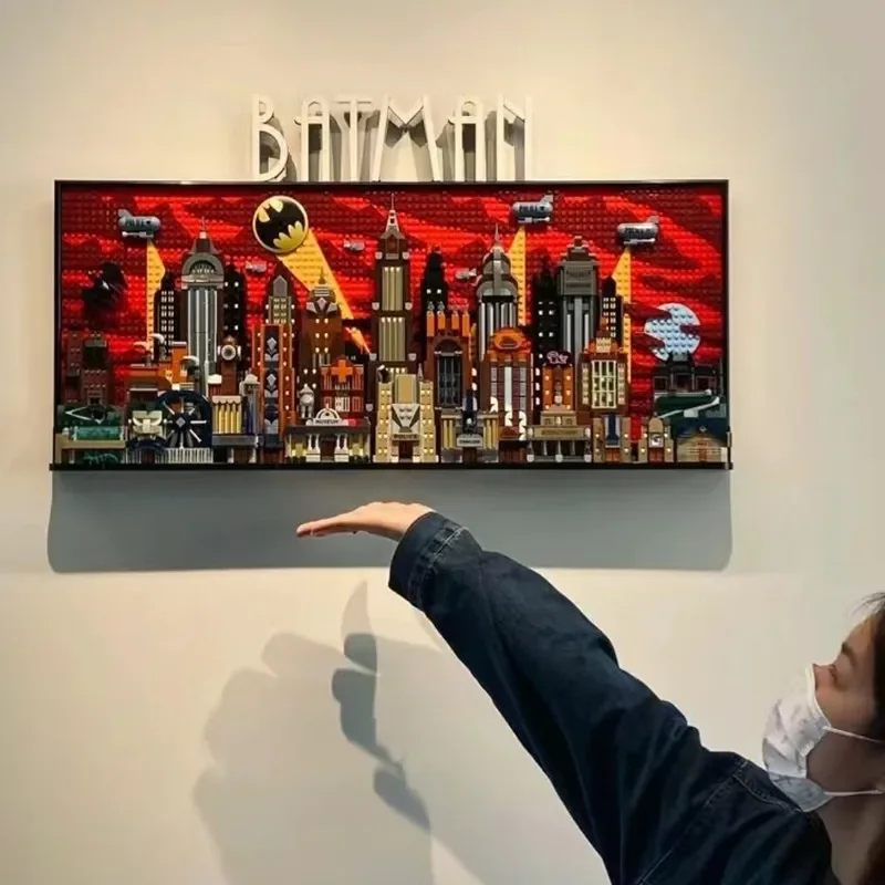 Compatible Bat 76271 The Animated Series Gotham City Skyline Building Blocks Bricks Architecture Toy For Adult Birthday Gift
Compatible Bat 76271 The Animated Series Gotham City Skyline Building Blocks Bricks Architecture Toy For Adult Birthday Gift