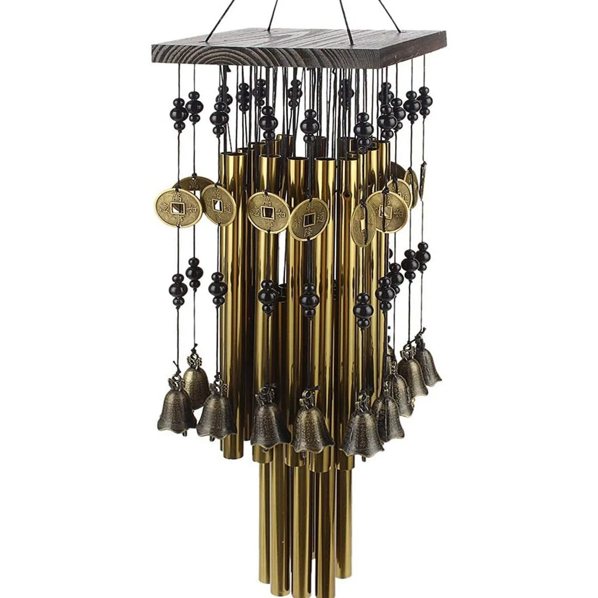 Outdoor Indoor Metal Tube Wind Chime with Copper Bell Large Windchimes For Yard Patio Garden Terrace Decoration 80cm
Outdoor Indoor Metal Tube Wind Chime with Copper Bell Large Windchimes For Yard Patio Garden Terrace Decoration 80cm