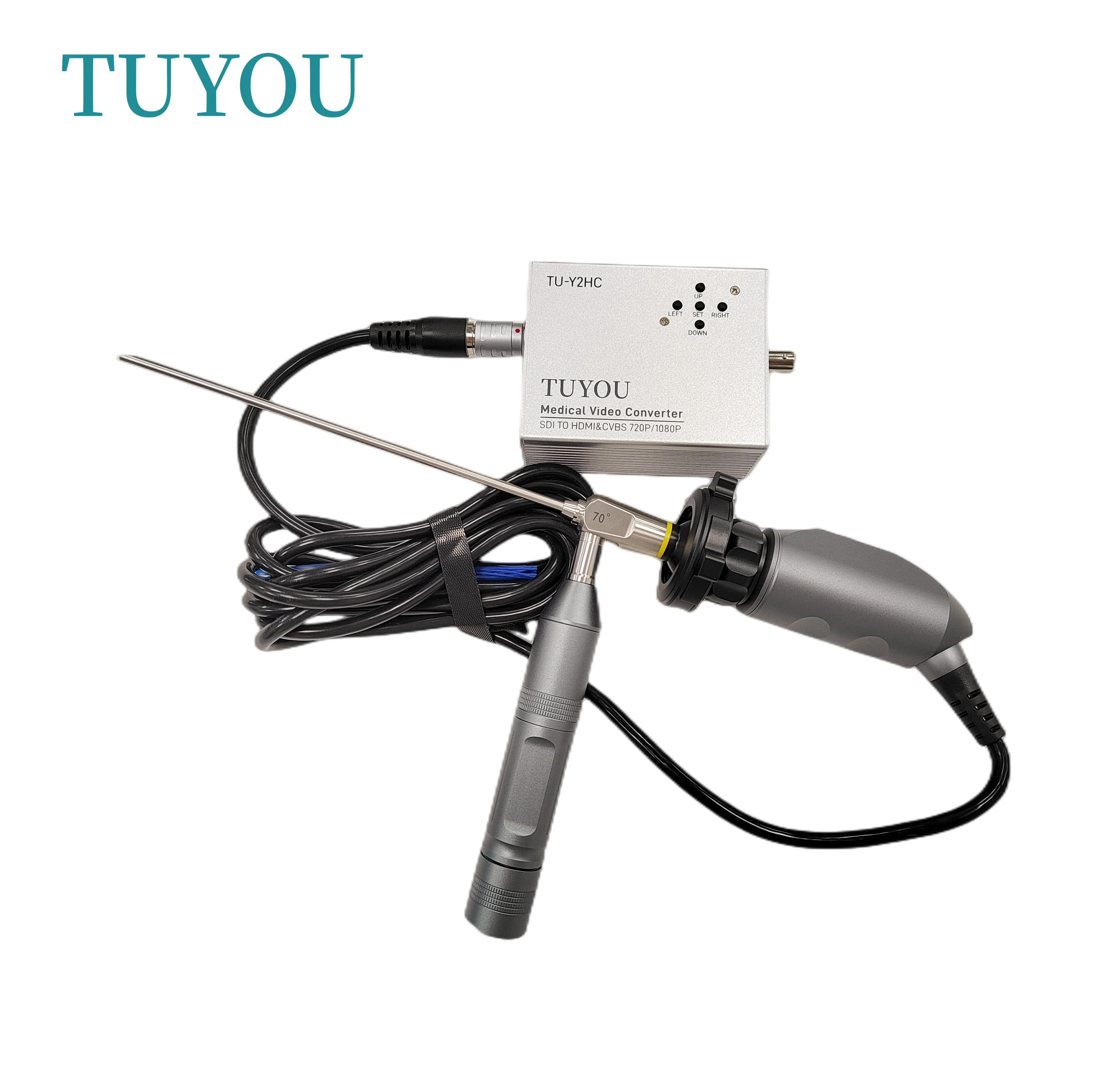 Portable Medical endoscop camer for Rigid ENT Otoscope Nasal with Full HD 60fps HDMI SDI DVI Output
Portable Medical endoscop camer for Rigid ENT Otoscope Nasal with Full HD 60fps HDMI SDI DVI Output
