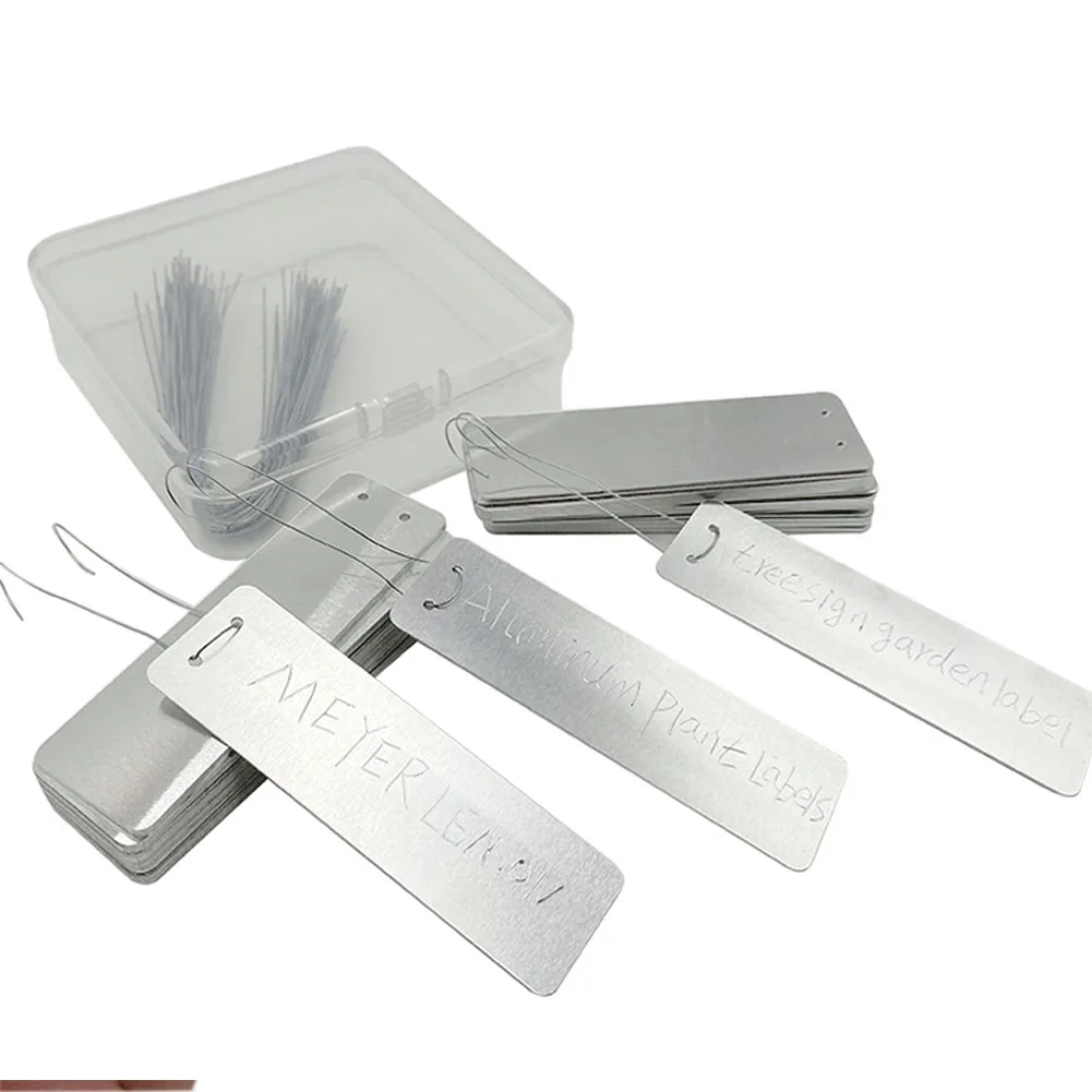 Labels Plant Labels Waterproof Aluminum Material Aluminum Plant Double Sided Iron Wire Metal Labels Tree ID Tag
Labels Plant Labels Waterproof Aluminum Material Aluminum Plant Double Sided Iron Wire Metal Labels Tree ID Tag