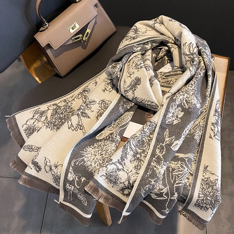 Winter Warm Cashmere Scarf for Women Plaid Print Pashmina Blanket Thick Shawl Wrap Neckerchief Fashion Bufanda Echarpe Poncho 16 Mallzona S53a34a98644d43468cd1d26b9c0a34ccA Winter Warm Cashmere Scarf for Women Plaid Print Pashmina Blanket Thick Shawl Wrap Neckerchief Fashion Bufanda Echarpe Poncho Mallzona