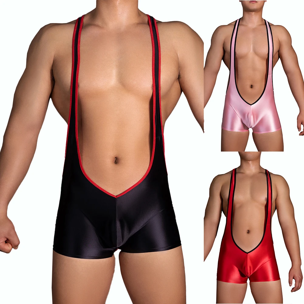 Buttocks Hollow Sexy Bodysuit Men's Erotic Lingerie Men U Convex Pouch Wrestling Singlet Breathable Ice Silk Intimate Boxers
Buttocks Hollow Sexy Bodysuit Men's Erotic Lingerie Men U Convex Pouch Wrestling Singlet Breathable Ice Silk Intimate Boxers