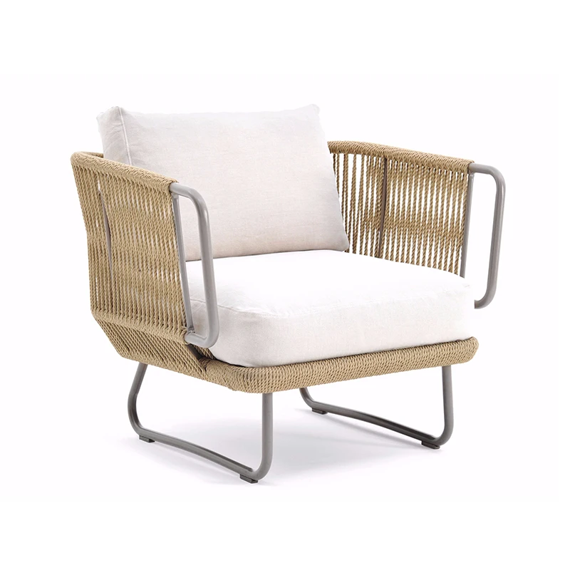 

Nordic outdoor sofa designer rattan chair sofa single balcony double sofa outdoor courtyard homestay furniture