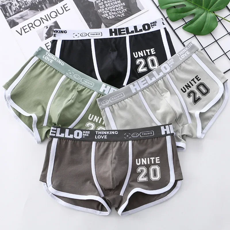 

Man Boxer Cotton Calzoncillos Hombre Underpants Sexy Sous Vetement Lingerie Panties Shorts Bokserki Meskie Underwear