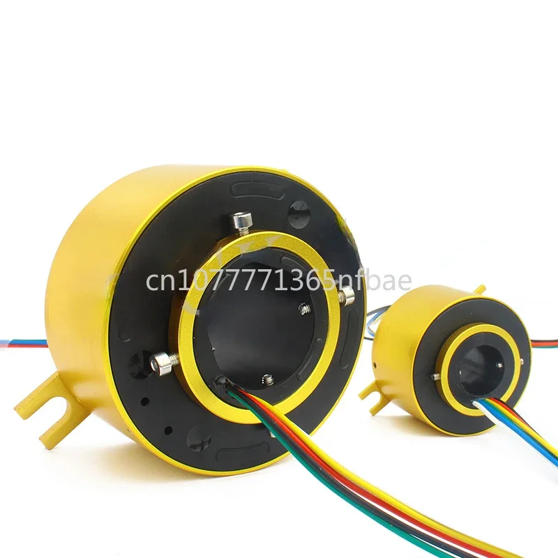 

Ring Hollow Collector Inner Diameter Conducting Ring 2 46 8 12 Road Rotary Joint Slip Ring Through Hole Conductive Slip