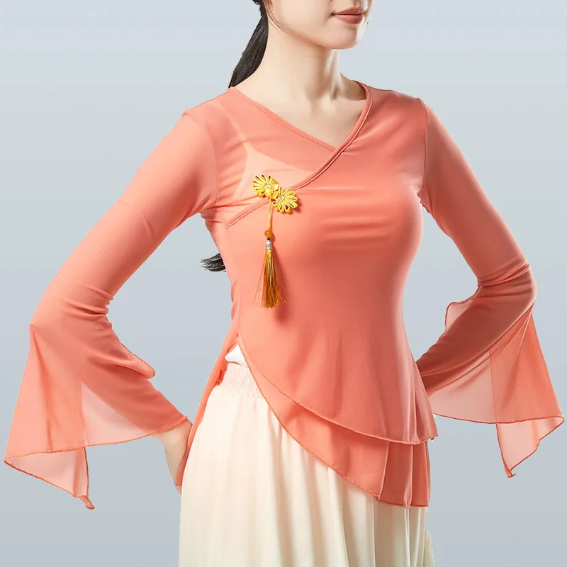 Modern Dance Top Trousers Set Sexy Women Practice Clothes Oriental Performance Stage Dance Costume Vestuarios De Baile Mujeres 
Modern Dance Top Trousers Set Sexy Women Practice Clothes Oriental Performance Stage Dance Costume Vestuarios De Baile Mujeres