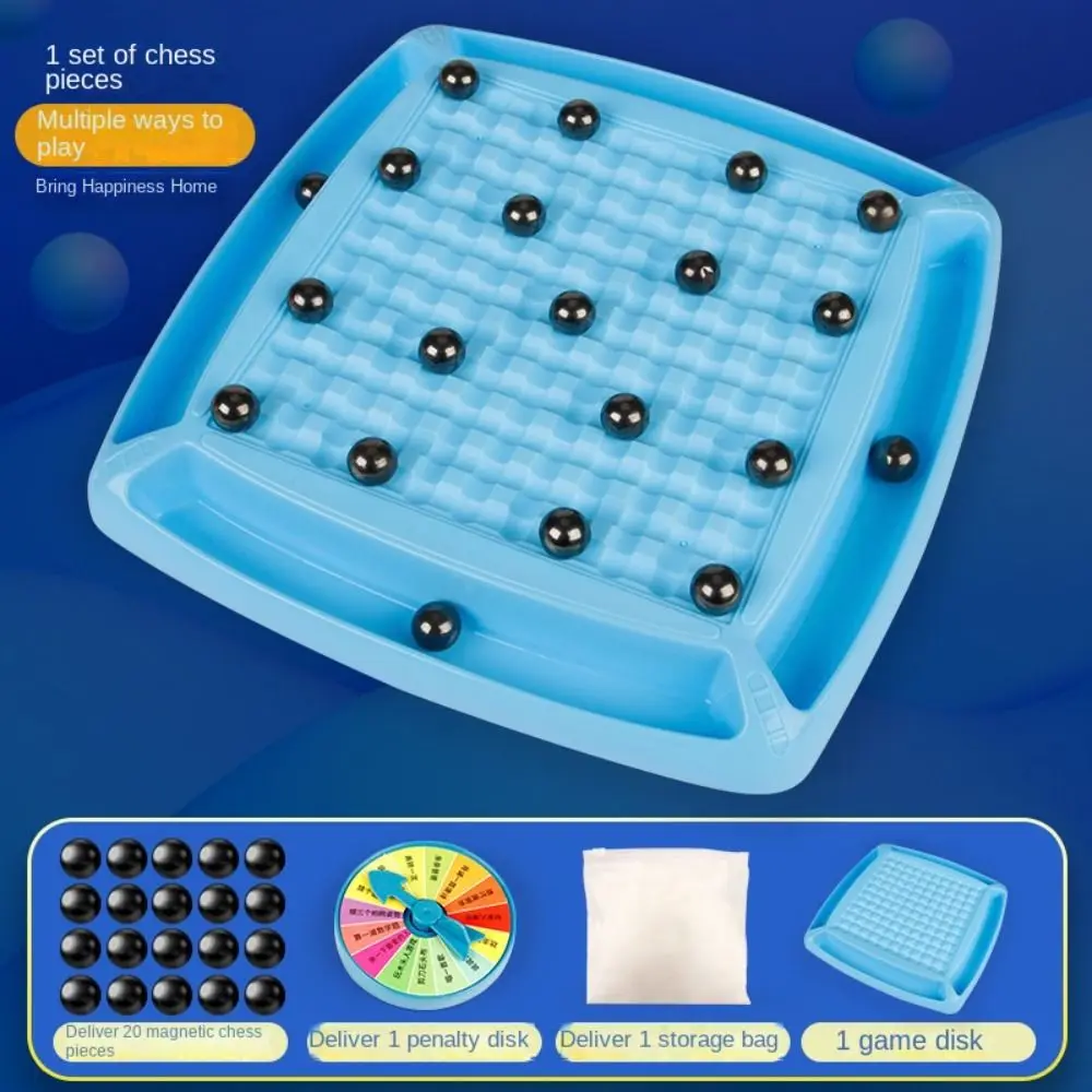 Plastic Magnetic Chess Game New Puzzle Game Ferromagnetic Children's Strategic Toy Magnetic Effect Chess
Plastic Magnetic Chess Game New Puzzle Game Ferromagnetic Children's Strategic Toy Magnetic Effect Chess