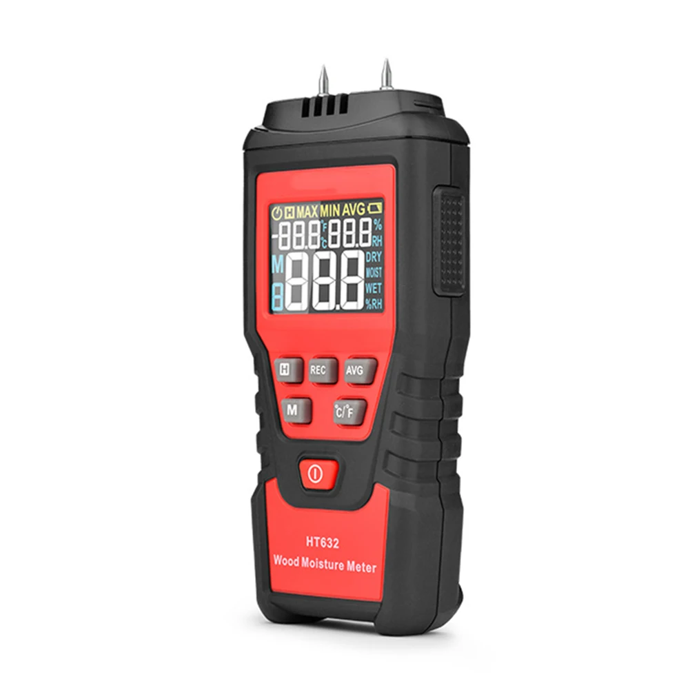 Durable Moisture Tester Moisture Tester Building Materials Moisture Embedded Probe Design Wood Moisture Detector
Durable Moisture Tester Moisture Tester Building Materials Moisture Embedded Probe Design Wood Moisture Detector