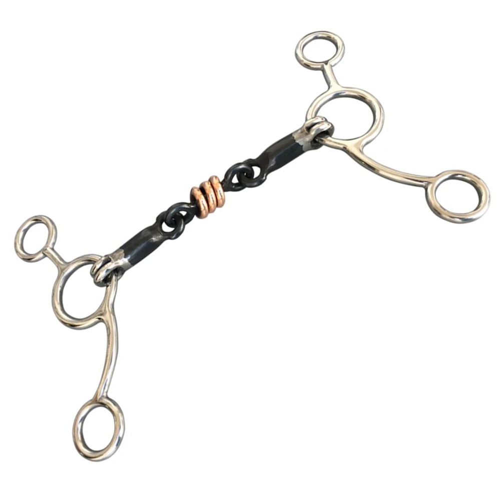 Outdoor Part Horse Bit Copper Equestrian Polished Saddles Silver Sporting Stainless Steel Weight 420g Functional
Outdoor Part Horse Bit Copper Equestrian Polished Saddles Silver Sporting Stainless Steel Weight 420g Functional