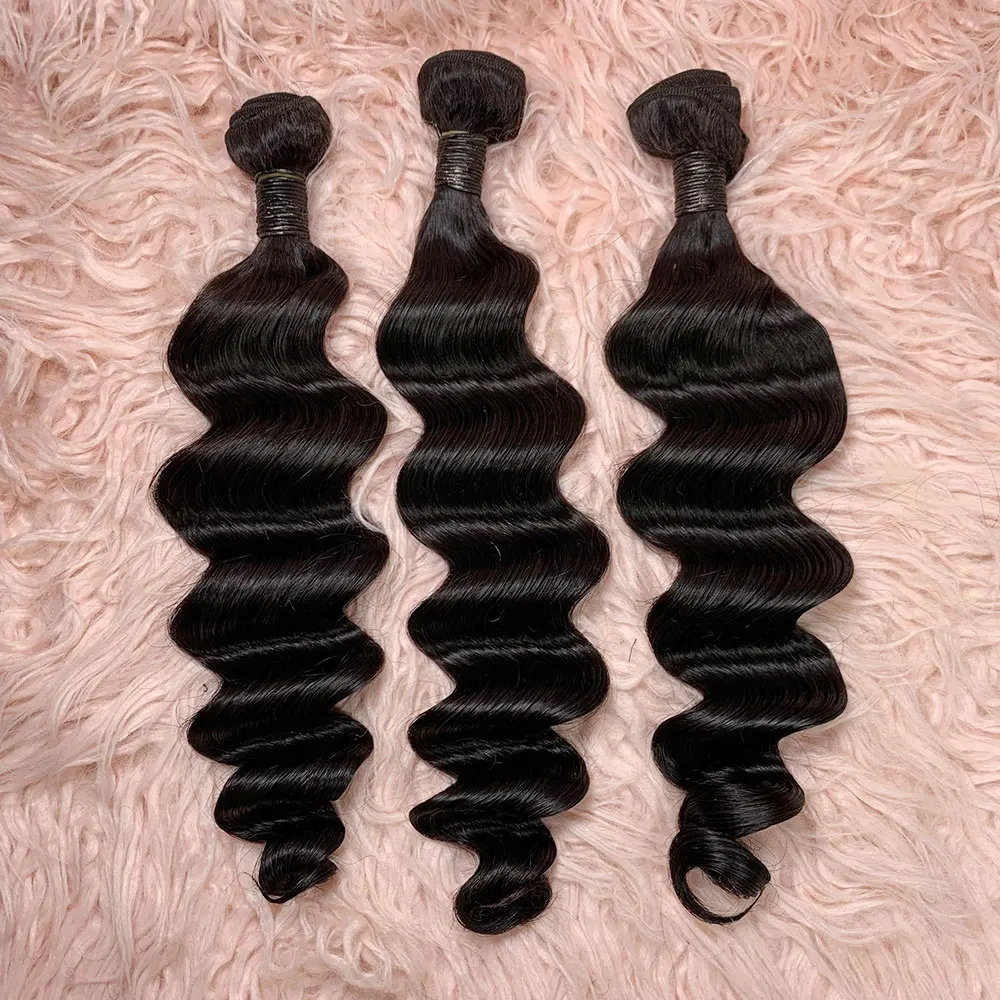 Fancy Loose Wave Bundles Brazilian Human Hair Loose Bundles Remy 3Pcs Lot Loose Curly Natural Black 100% Human Hair Extension
Fancy Loose Wave Bundles Brazilian Human Hair Loose Bundles Remy 3Pcs Lot Loose Curly Natural Black 100% Human Hair Extension