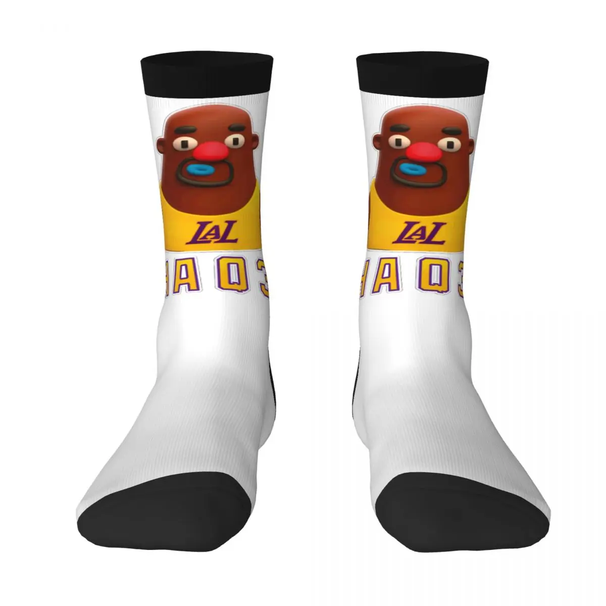 Basketball Stars Shaquiller And O'Neals Big Sharks Socks Novelty Humor Graphic Color contrast Infantry pack Compression Socks
Basketball Stars Shaquiller And O'Neals Big Sharks Socks Novelty Humor Graphic Color contrast Infantry pack Compression Socks