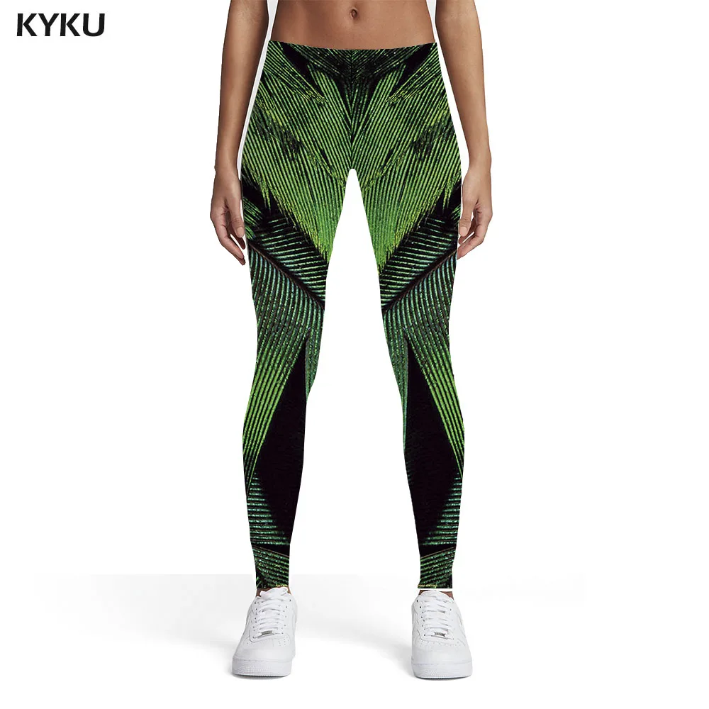KYKU Leaves Leggings Women Green Elastic Pattern Trousers Harajuku Leggins Printed pants Womens Leggings Pants Jeggings Slim
KYKU Leaves Leggings Women Green Elastic Pattern Trousers Harajuku Leggins Printed pants Womens Leggings Pants Jeggings Slim