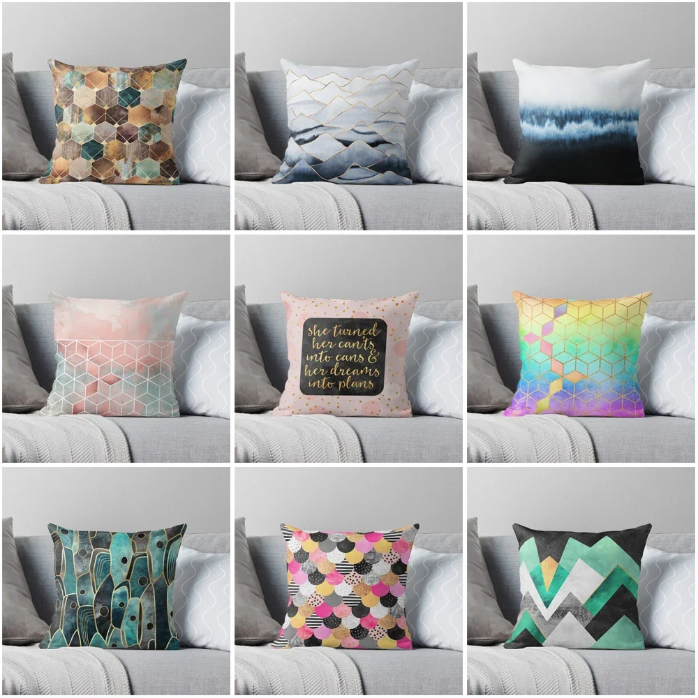 

Decorative Home pillow case Cushion covers nordic 45*45 40*40 40x40cm Modern Living Room sofa House bed 45x45 60x60 50*50 60*60