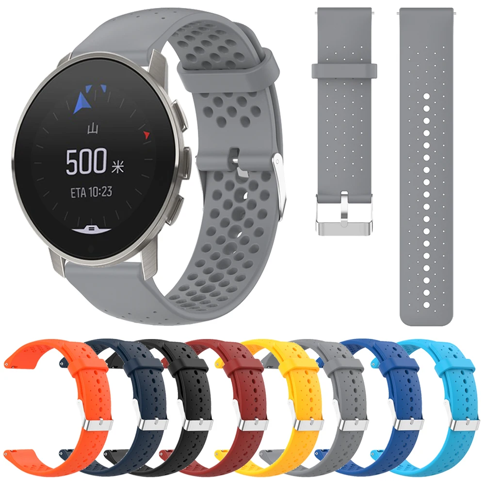 20mm 22mm Silicone Strap For SUUNTO 9 PEAK Band Watchbands For SUUNTO 3 Bands Replacement Bracelet Sport Belt Wrist Accessories
20mm 22mm Silicone Strap For SUUNTO 9 PEAK Band Watchbands For SUUNTO 3 Bands Replacement Bracelet Sport Belt Wrist Accessories