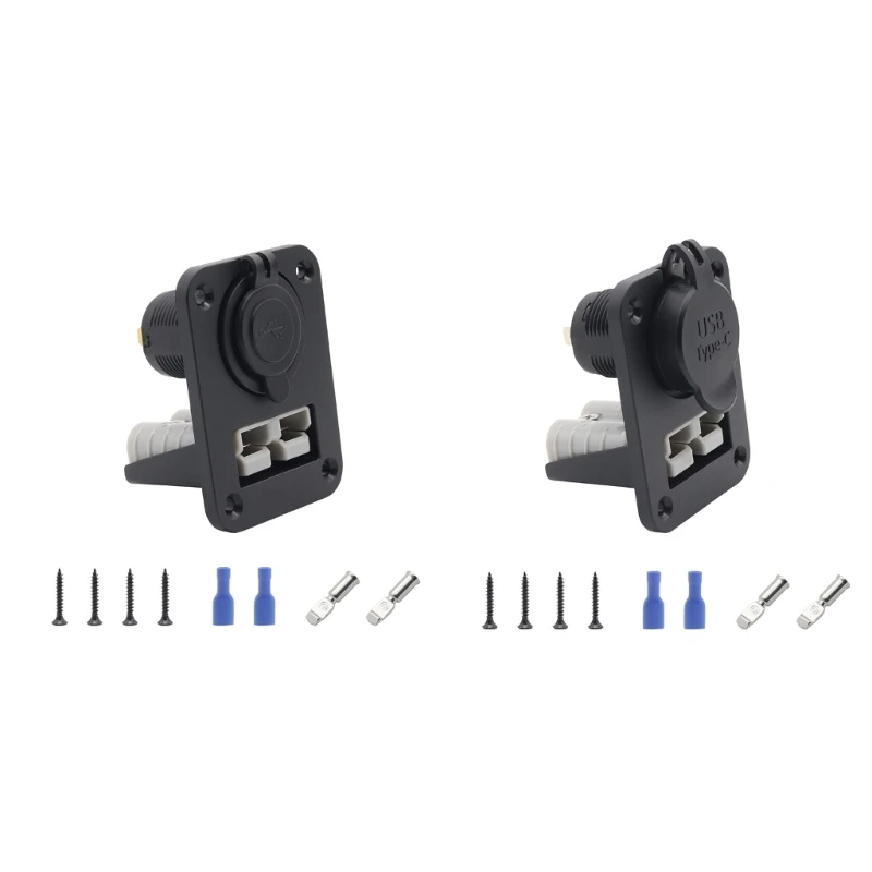 12V 24V Car Charging Adapter Flush Mounted Connector 3.1A/PD18W Charging Socket with Mounting Plate for Car
12V 24V Car Charging Adapter Flush Mounted Connector 3.1A/PD18W Charging Socket with Mounting Plate for Car