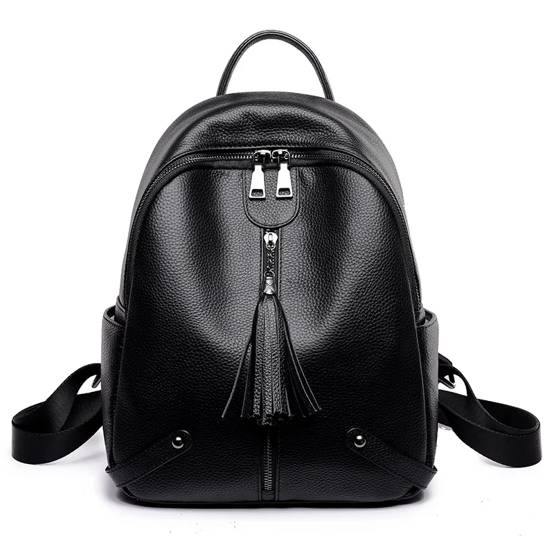 New Women Backpack Female Genuine Leather Backpacks Bagpack Real Leather Bags College Students Girls Young Lady Travel back pack
New Women Backpack Female Genuine Leather Backpacks Bagpack Real Leather Bags College Students Girls Young Lady Travel back pack
