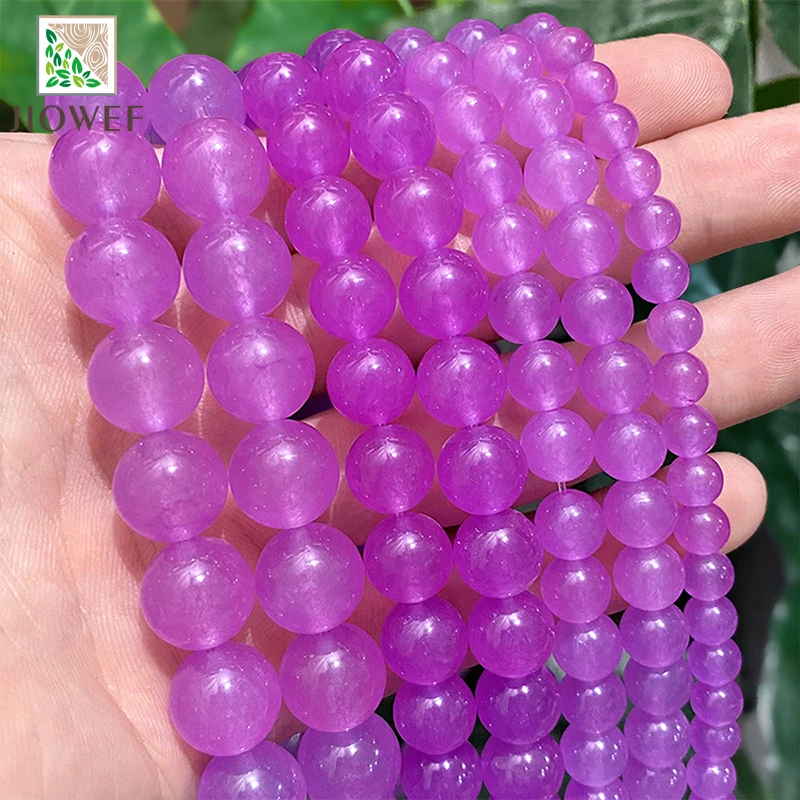 Natural Purplish Red Chalcedony Jades Handmade for Jewelry Making Round Beads DIY Bracelets Necklace 4/6/8/10/12/14mm 15" Strand
Natural Purplish Red Chalcedony Jades Handmade for Jewelry Making Round Beads DIY Bracelets Necklace 4/6/8/10/12/14mm 15" Strand