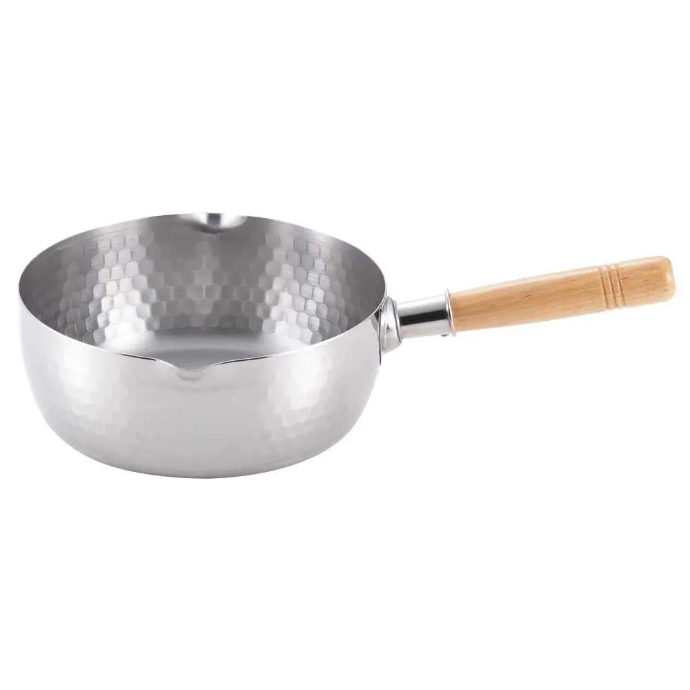 304 Stainless Steel Saucepan.Solid wood anti-scalding handle with hook, Cooking Pot,snow pan,Yukihira Pan
304 Stainless Steel Saucepan.Solid wood anti-scalding handle with hook, Cooking Pot,snow pan,Yukihira Pan