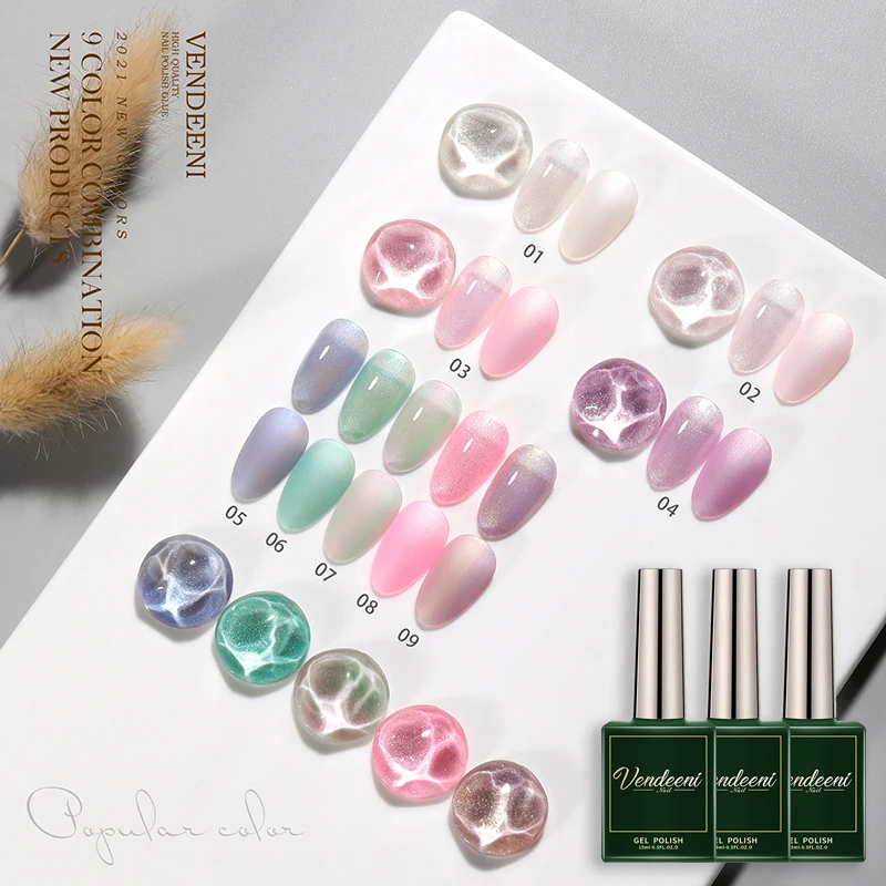 Vendeeni 9 Color Mermaid Gel Nail Polish Semi Permanent UV Soak Off Gel Lacquer Pearl Shell Color Highlight Nail Art Gel Varnish
Vendeeni 9 Color Mermaid Gel Nail Polish Semi Permanent UV Soak Off Gel Lacquer Pearl Shell Color Highlight Nail Art Gel Varnish
